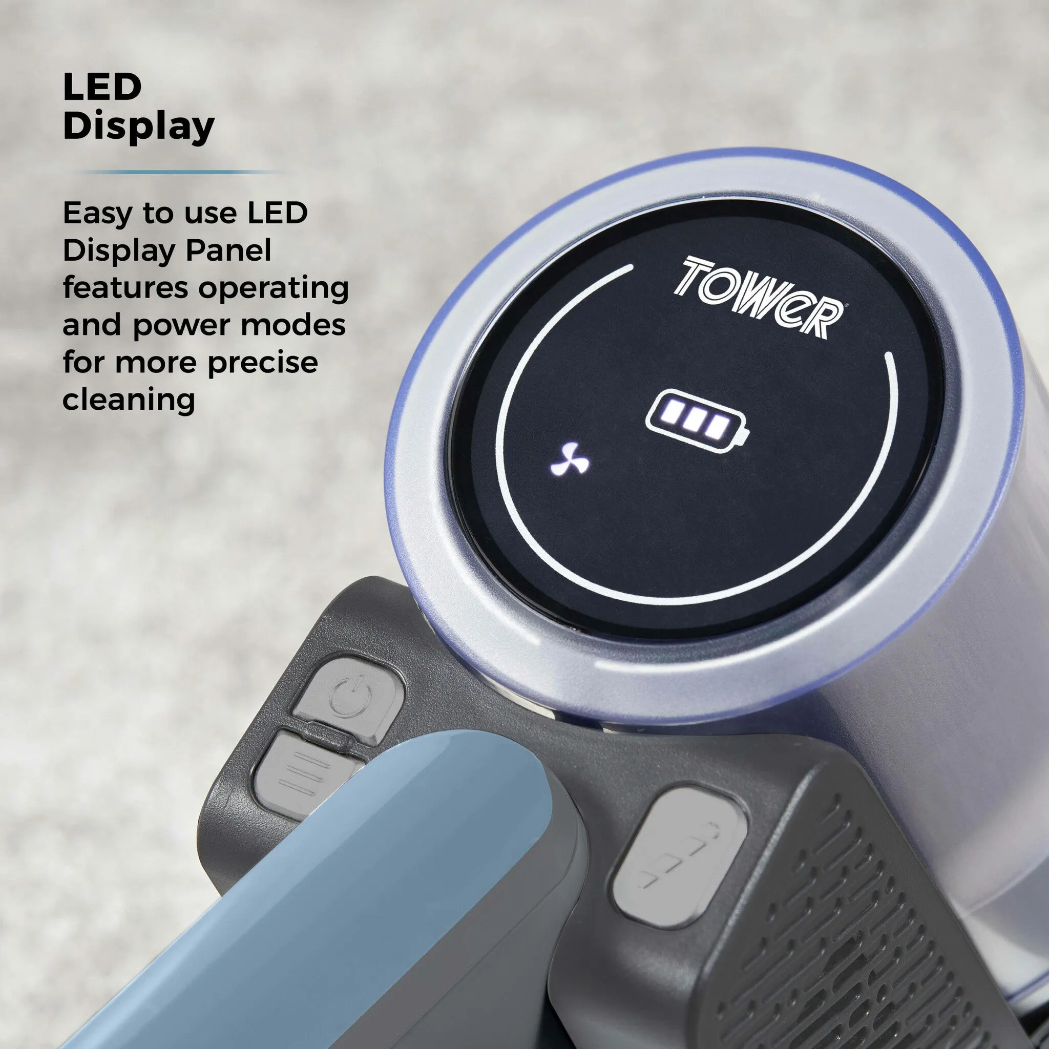 Tower AquajetPro carpet cleaning machine Handheld Deep Blue, Grey