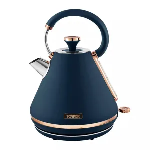 Tower Cavaletto 3KW 1.7 Litre Pyramid Kettle Midnight Blue
