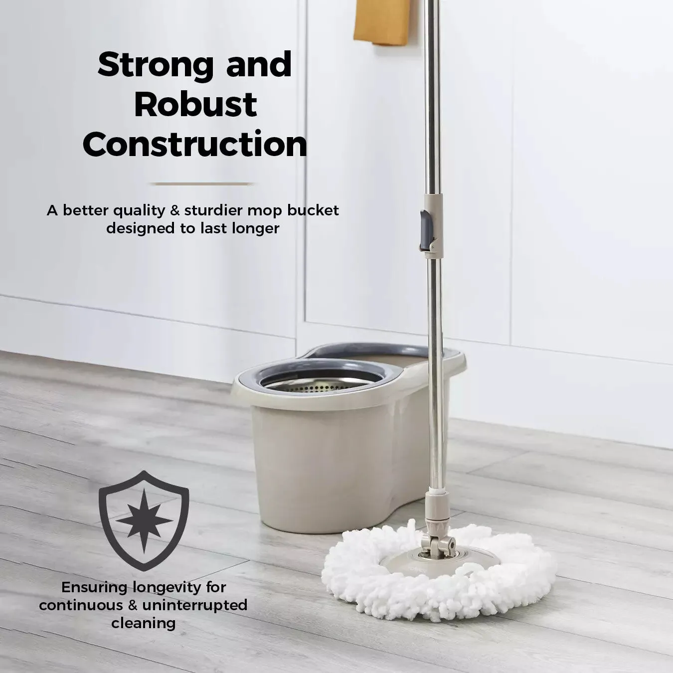 Tower Classic Spin Mop - Latte
