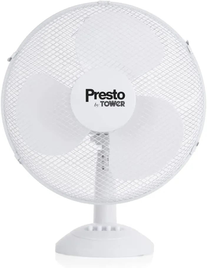 Tower Presto PT600003 16" Desk Fan - White