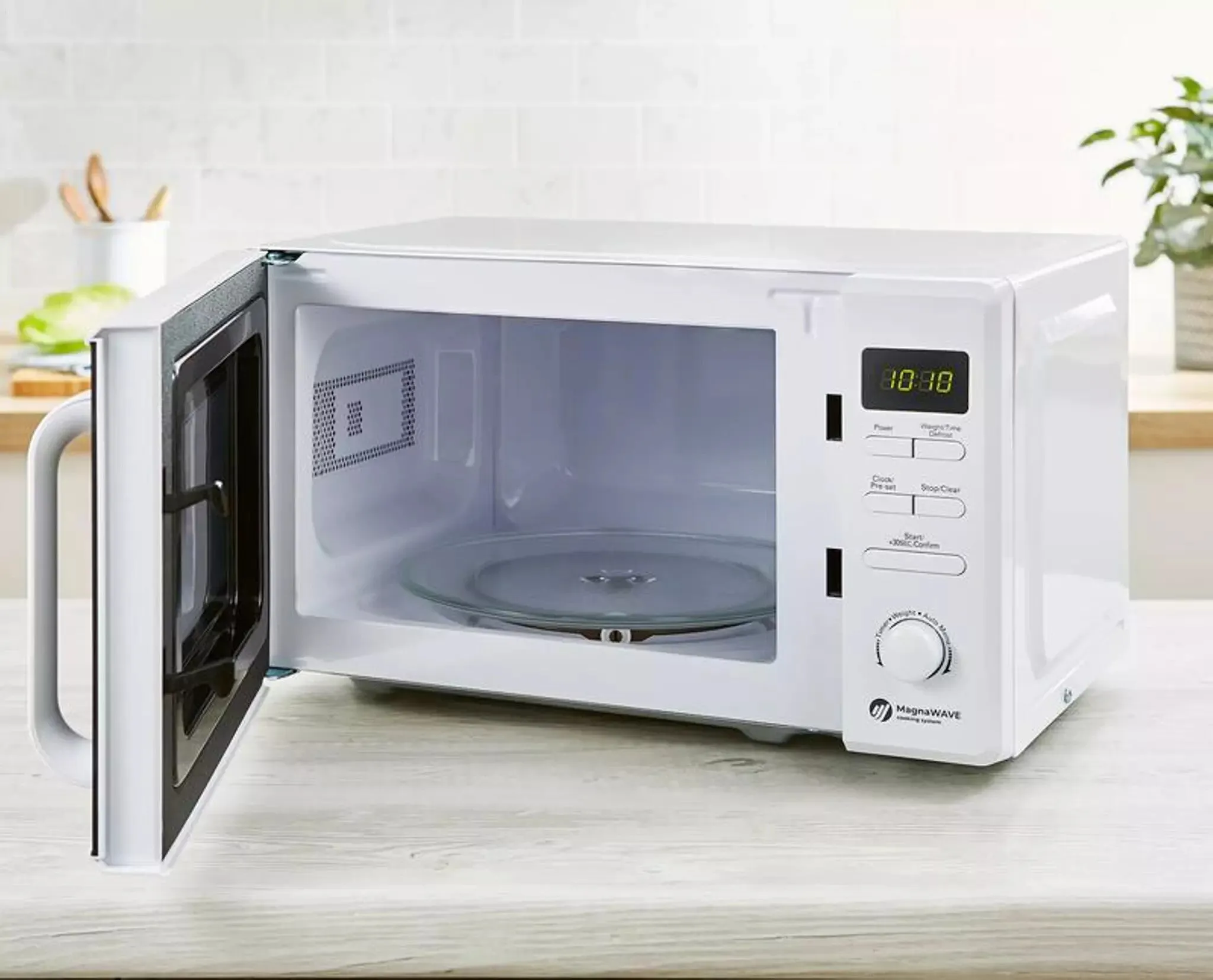 Tower T24037WHT microwave White Solo microwave Countertop 20 L 800 W