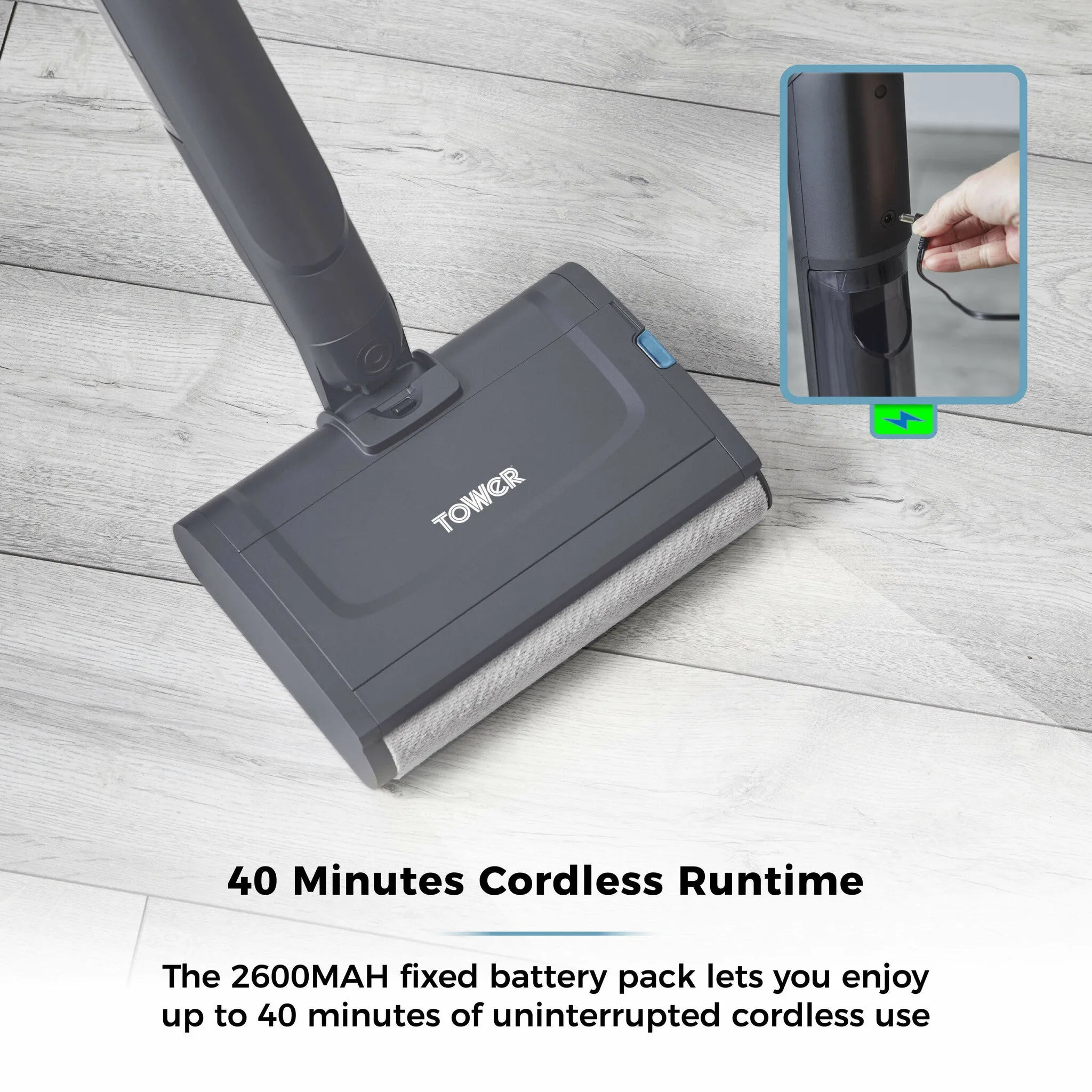 Tower T547002 Aquajet Pro Cordless Hardfloor Cleaner