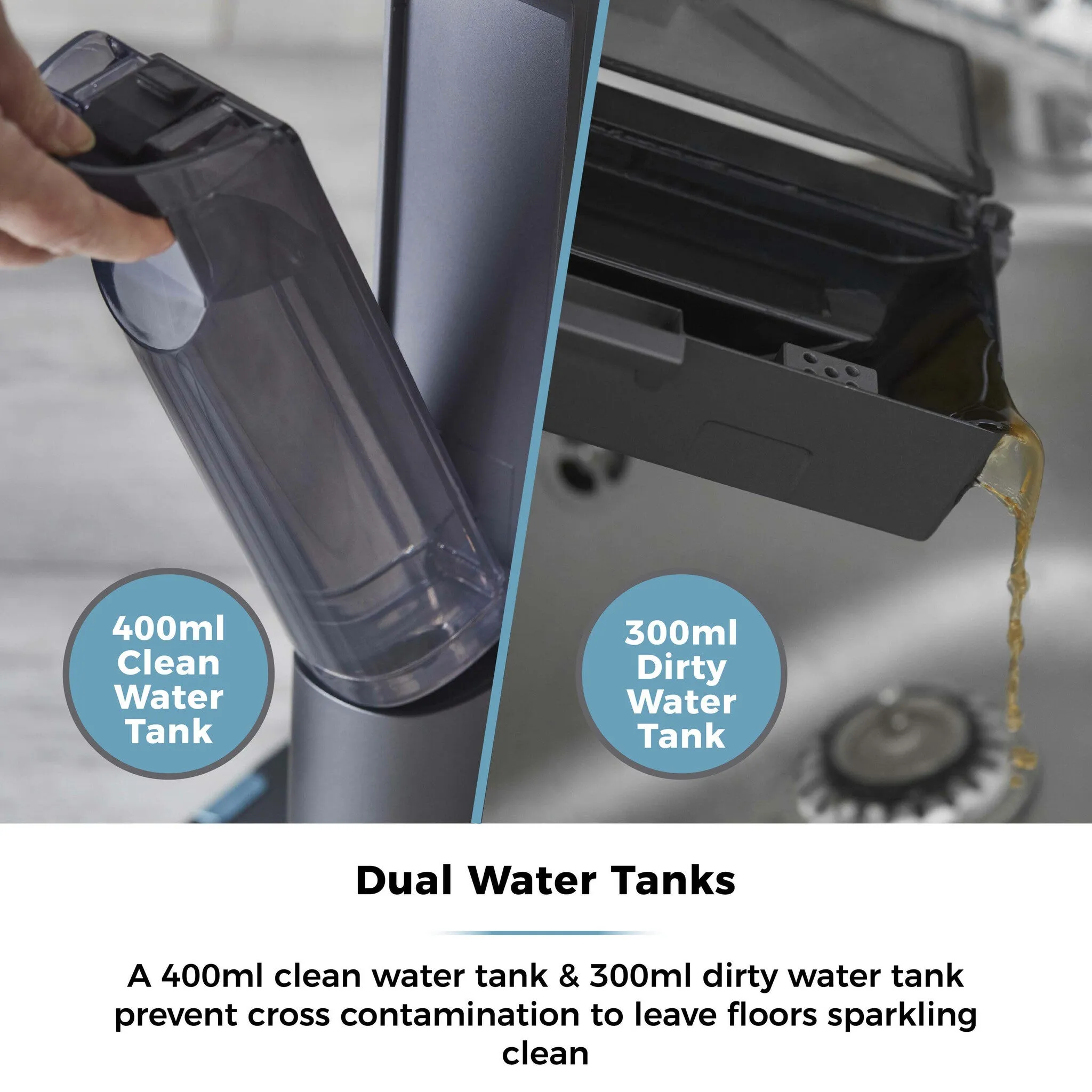Tower T547002 Aquajet Pro Cordless Hardfloor Cleaner