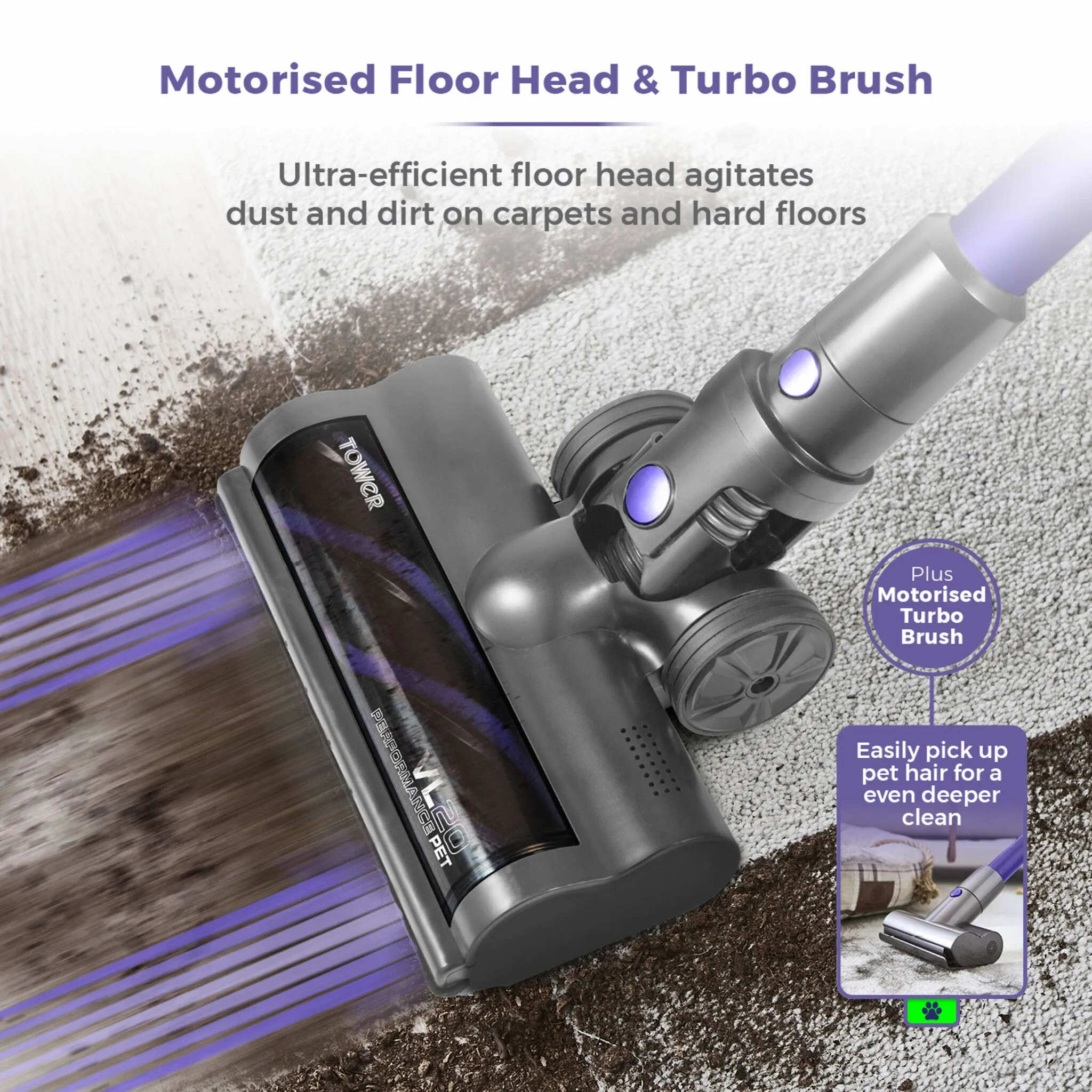 Tower VL20 Pets Corded Stick