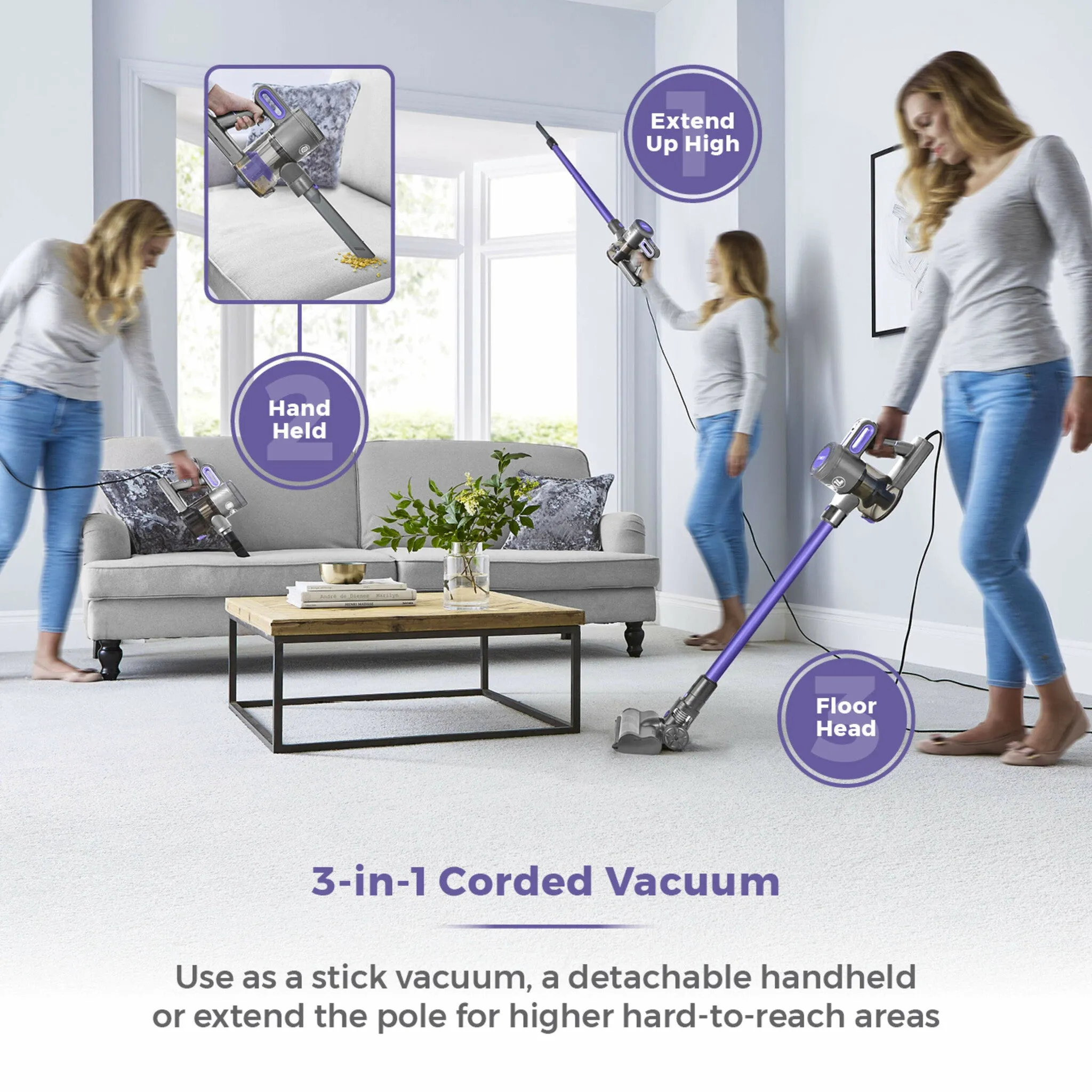 Tower VL20 Pets Corded Stick