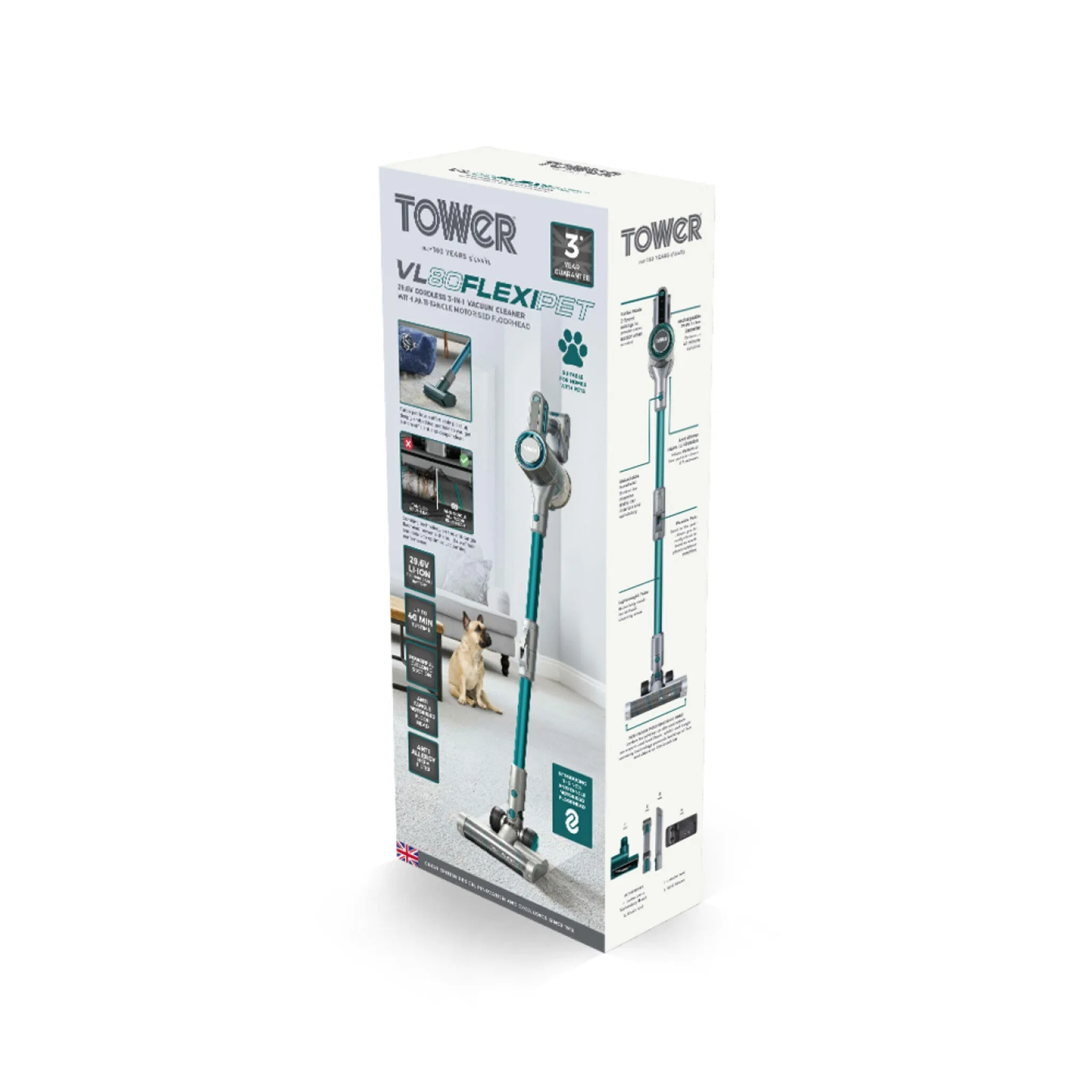 Tower VL80 Flexi Anti Tangle