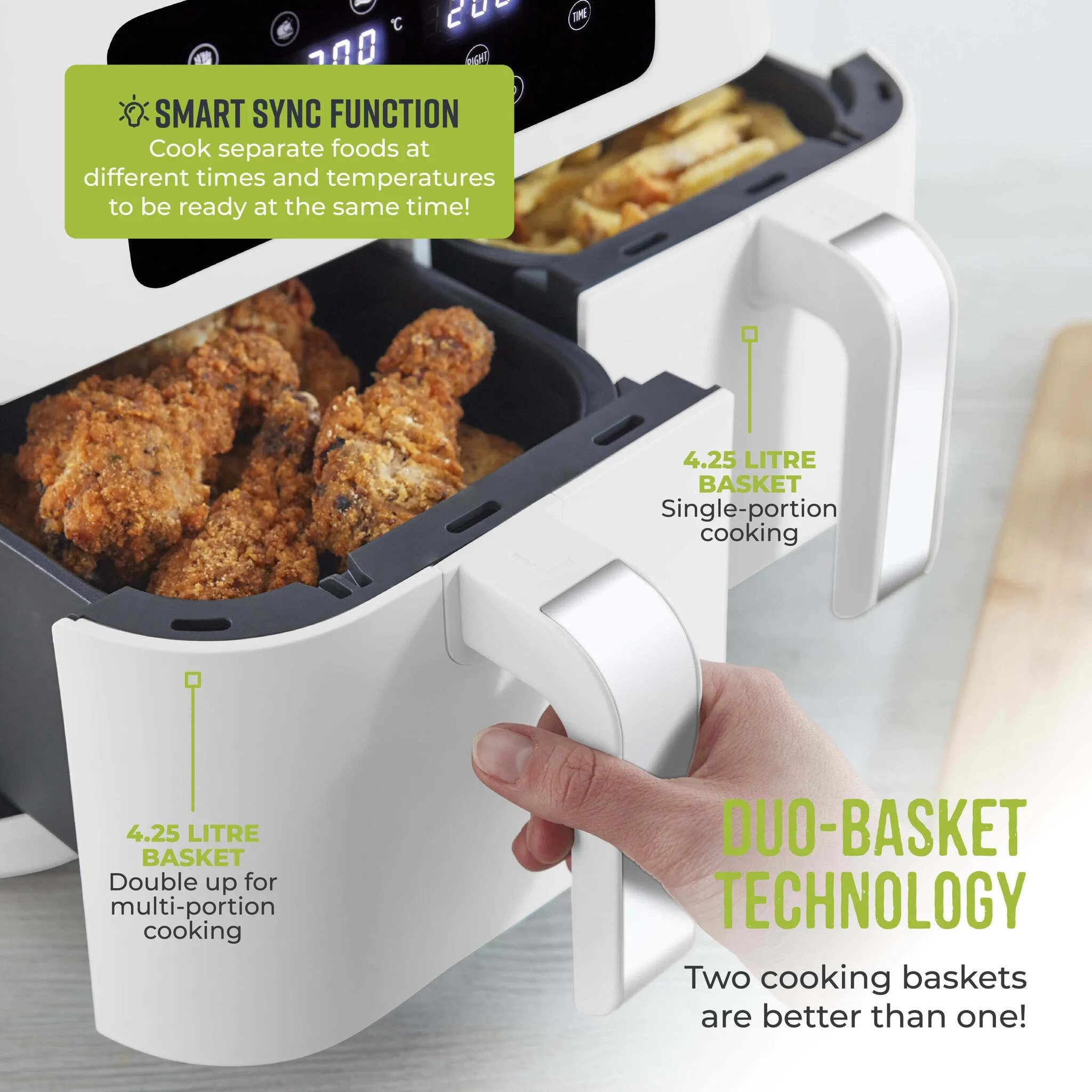Tower Vortx 8.5L Dual Basket Air Fryer