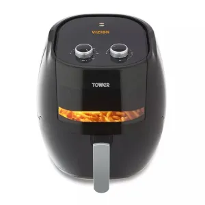 Tower Vortx Vizion Single 7 L Stand-alone 1800 W Hot air fryer Black