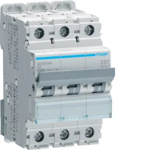 Triple Pole 10kA D Curve MCB 6a - 63a