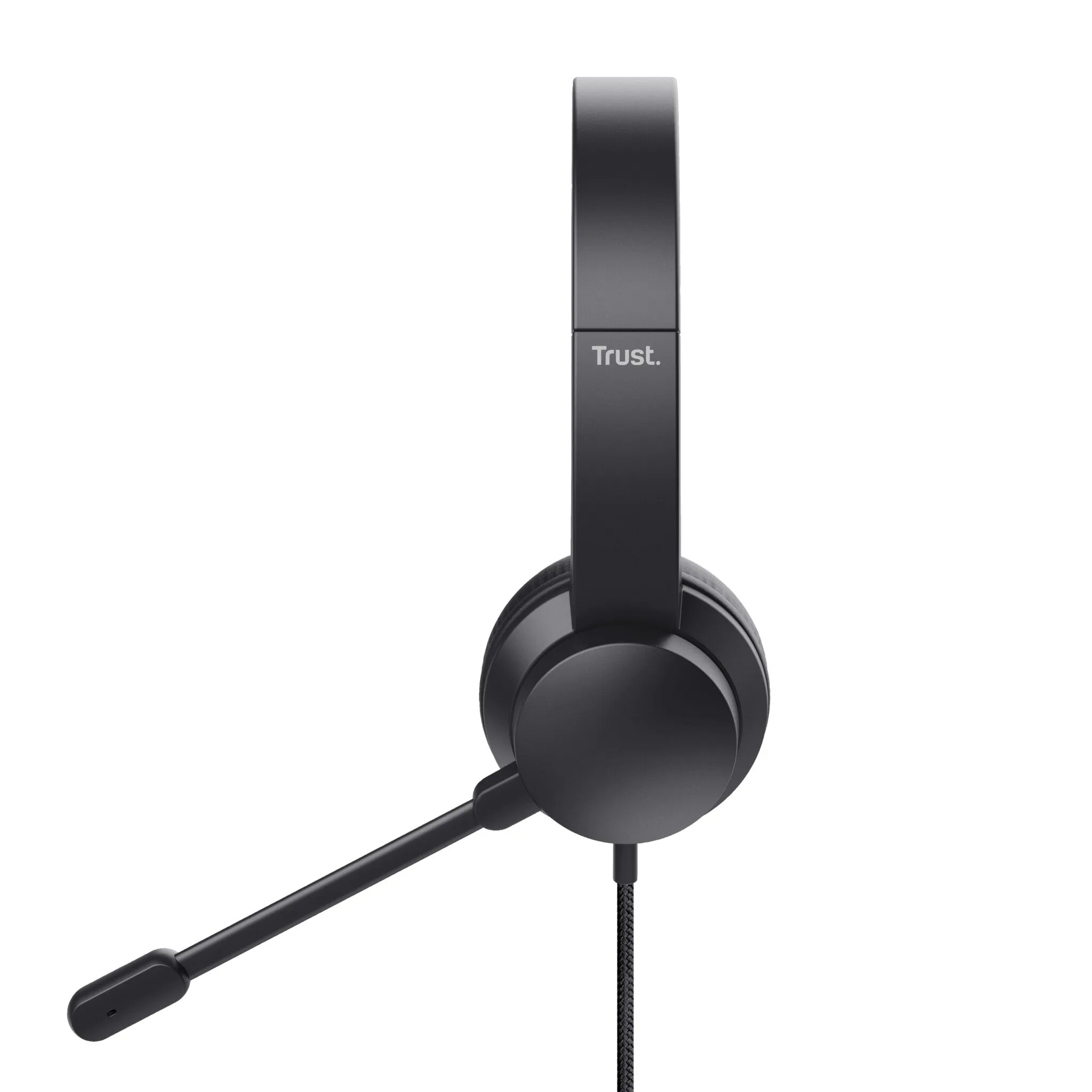 Trust HS-200 Headset Wired Head-band Office/Call center USB Type-A Black