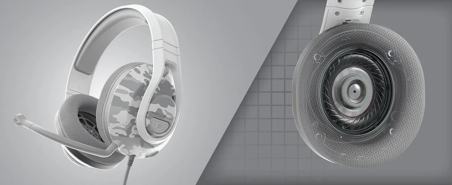 Turtle Beach Recon 500 Headset Wired Head-band Gaming White