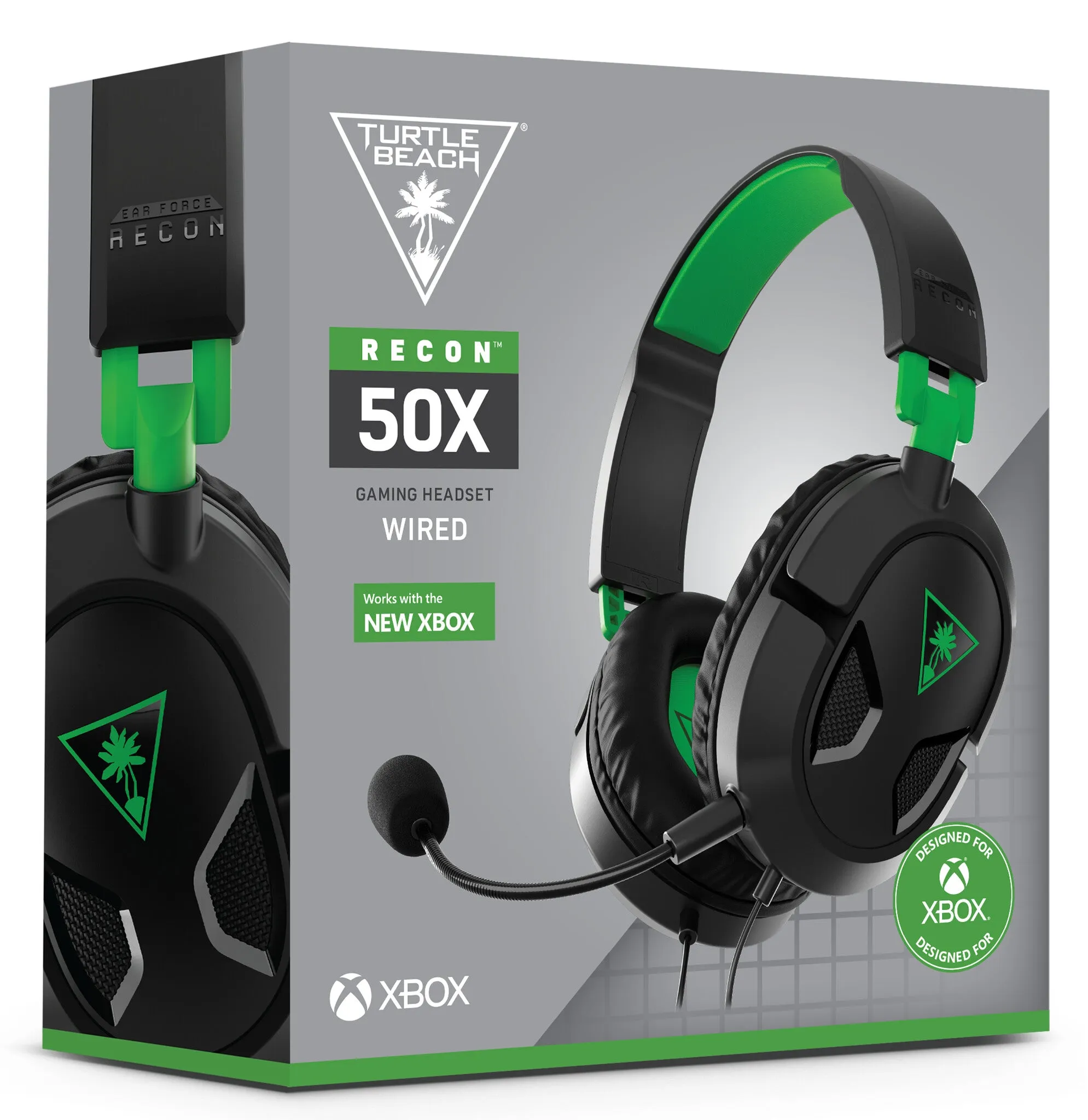 Turtle Beach Recon 50X White Gaming Headset for Xbox & Xbox Series X|S