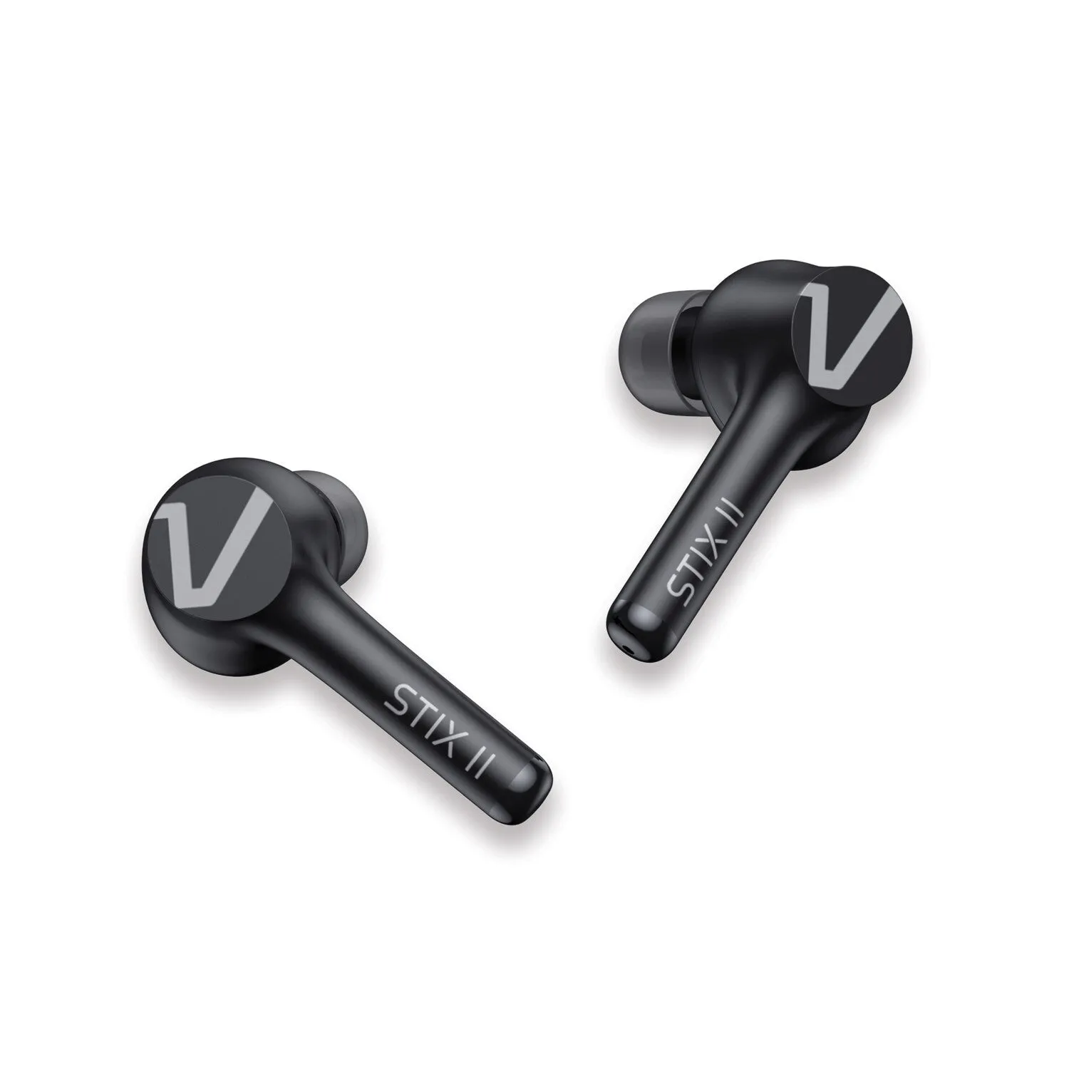 Veho STIX II True Wireless Earphones  Carbon Black