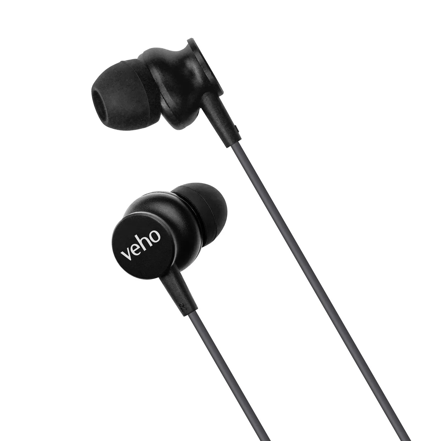 Veho Z-3 In-Ear Stereo Headphones with Built-in Microphone and Remote Control  Grey ( VEP-103-Z3-G)