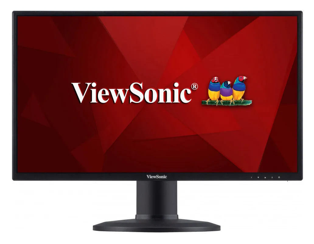 Viewsonic VG Series VG2419 23.8" Full HD Monitor - 60Hz, 5ms, IPS, Height Adjustable, Speakers, Black