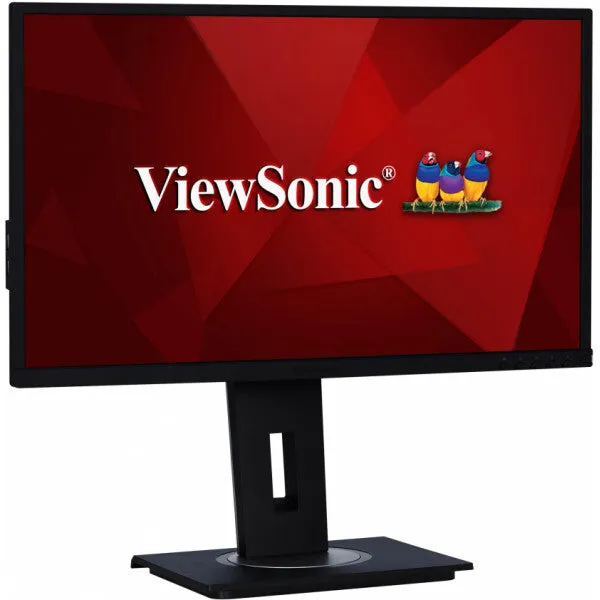 Viewsonic VG Series VG2448 23.8" Full HD Monitor - 60Hz, 5ms, IPS, Height Adjustable, Speakers, Black