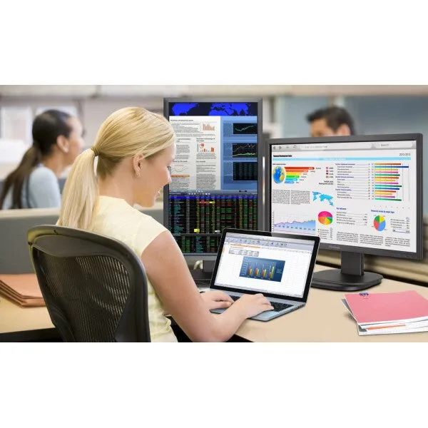 Viewsonic VG2439SMH-2 24" Full HD Monitor - 60Hz, 5ms, TFT, Height Adjustable, Speakers, Black