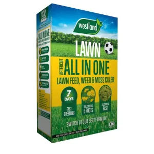 Westland Aftercut All In One Lawn Feed, Weed & Moss Killer 350m2