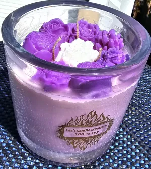 XL FRENCH LAVENDER SOY/COCONUT CANDLES LARGE
