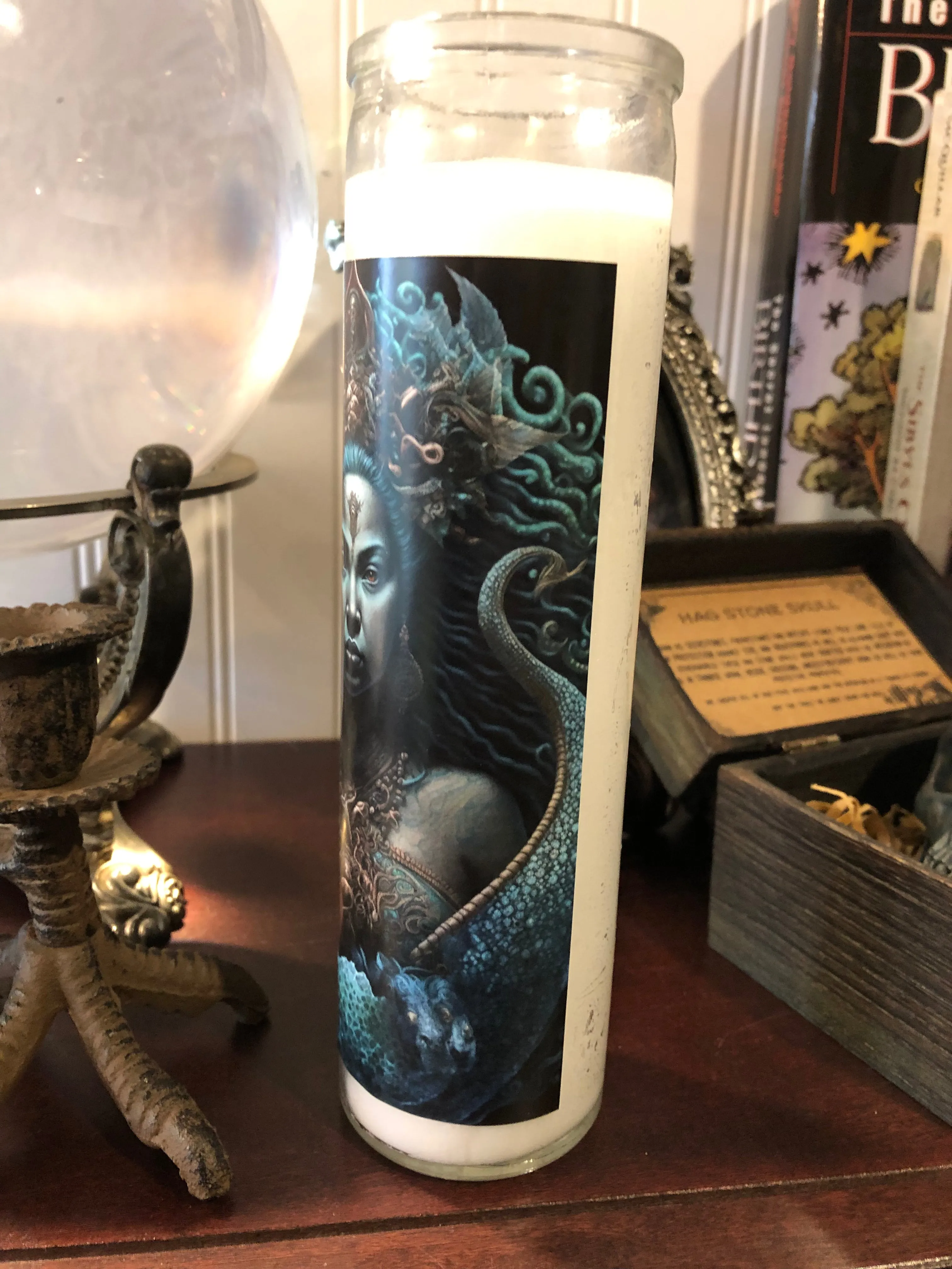 Yemaya Devotional Candle