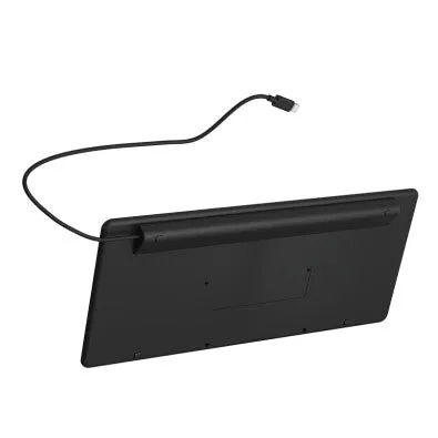 ZAGG ZLTKBW-BBU mobile device keyboard QWERTY UK English Lightning Black