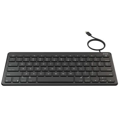 ZAGG ZLTKBW-BBU mobile device keyboard QWERTY UK English Lightning Black