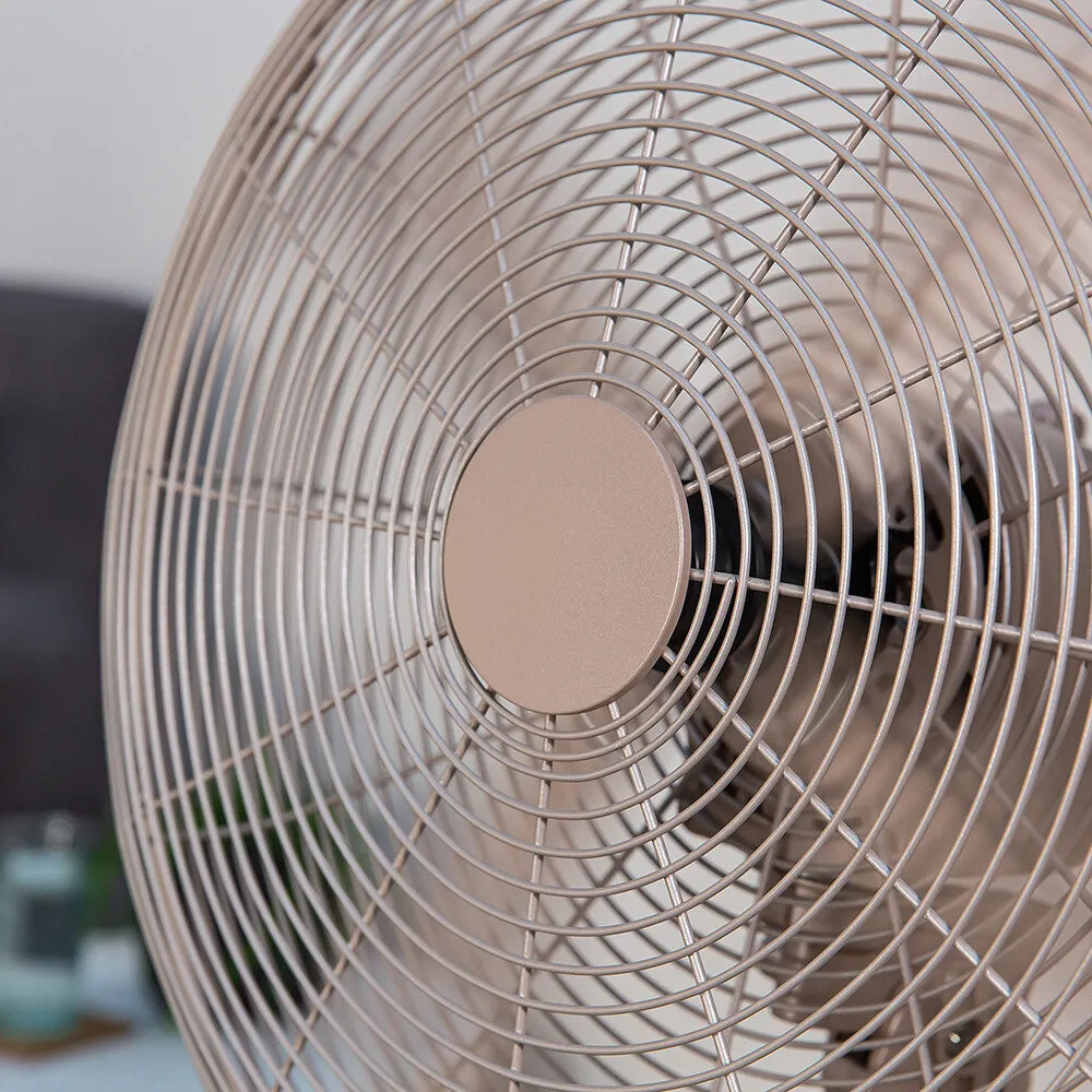 Zanussi ZNMPF1601PN household fan Nickel, Pearl