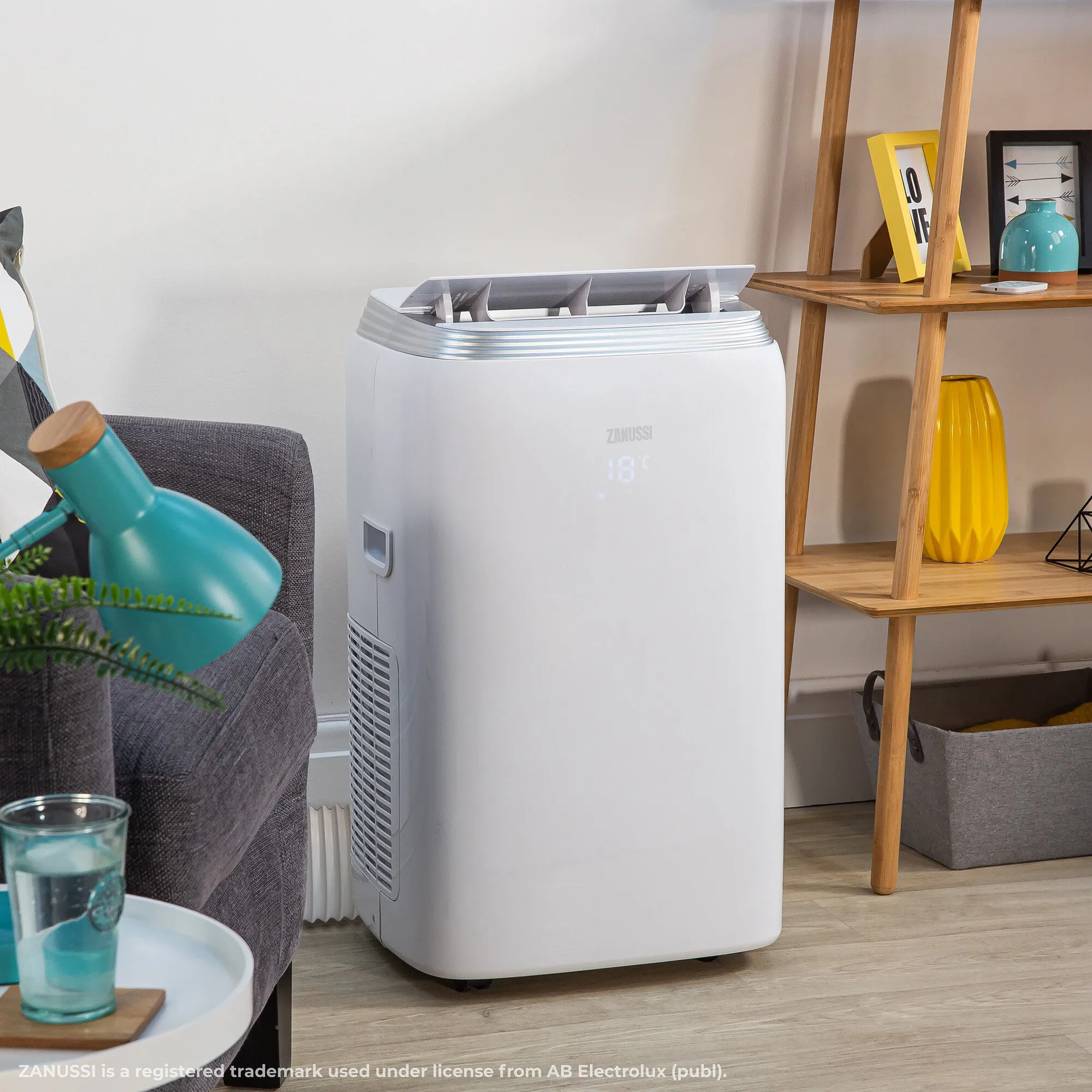 Zanussi ZPAC9002 portable air conditioner 1.1 L 65 dB White