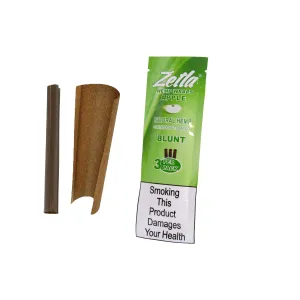 Zetla Hemp Wraps Apple ( 1 Packs / 3 Blunt )