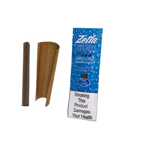 Zetla Hemp Wraps Blueberry ( 1 Packs / 3 Blunt )
