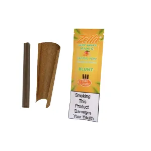 Zetla Hemp Wraps Manic ( 1 Packs / 3 Blunt )