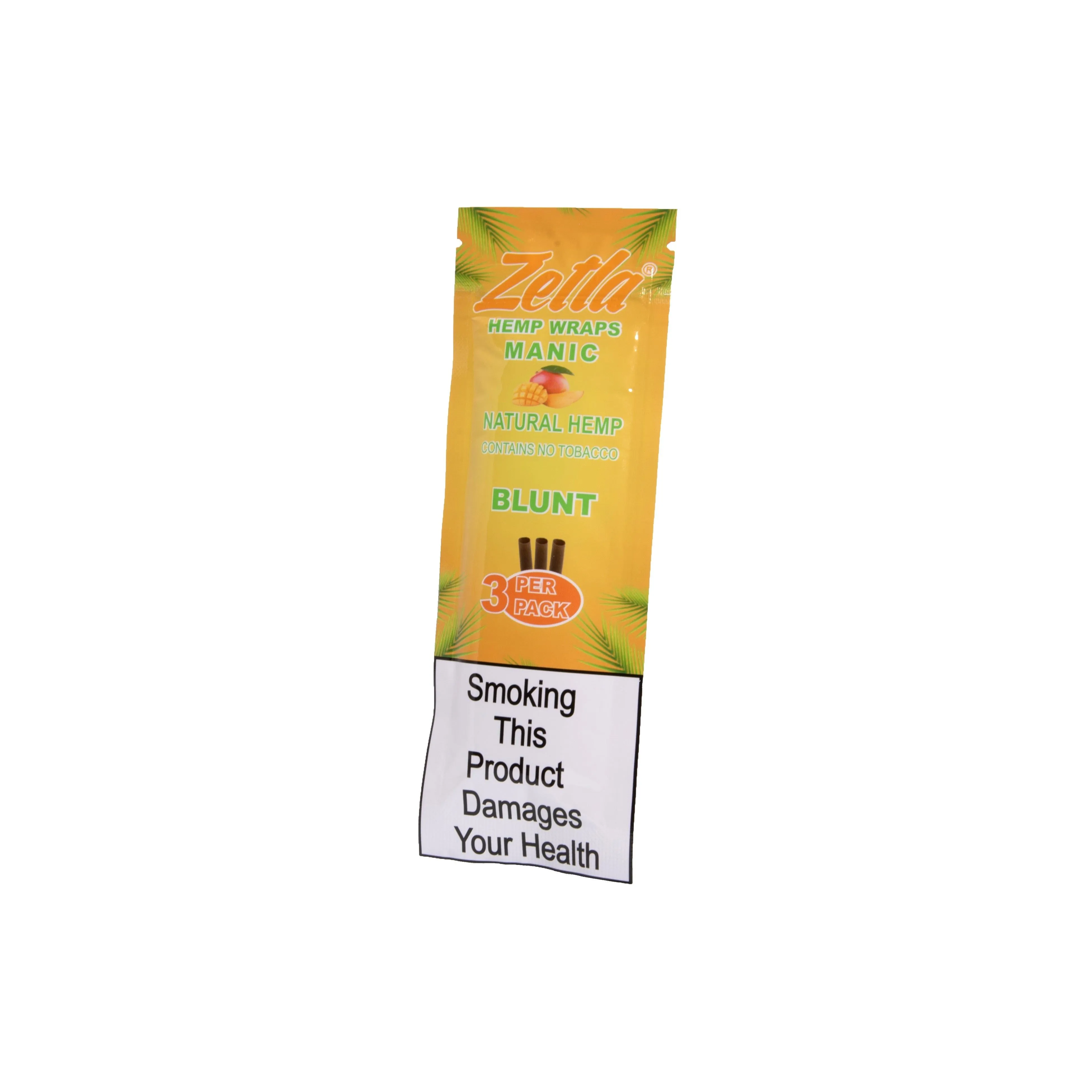 Zetla Hemp Wraps Manic ( 1 Packs / 3 Blunt )