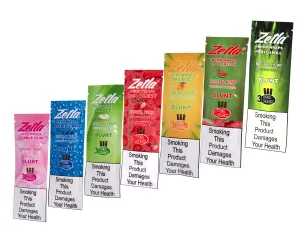 Zetla Hemp Wraps Mix 7 Taste ( 1 Packs / 3 Blunt )