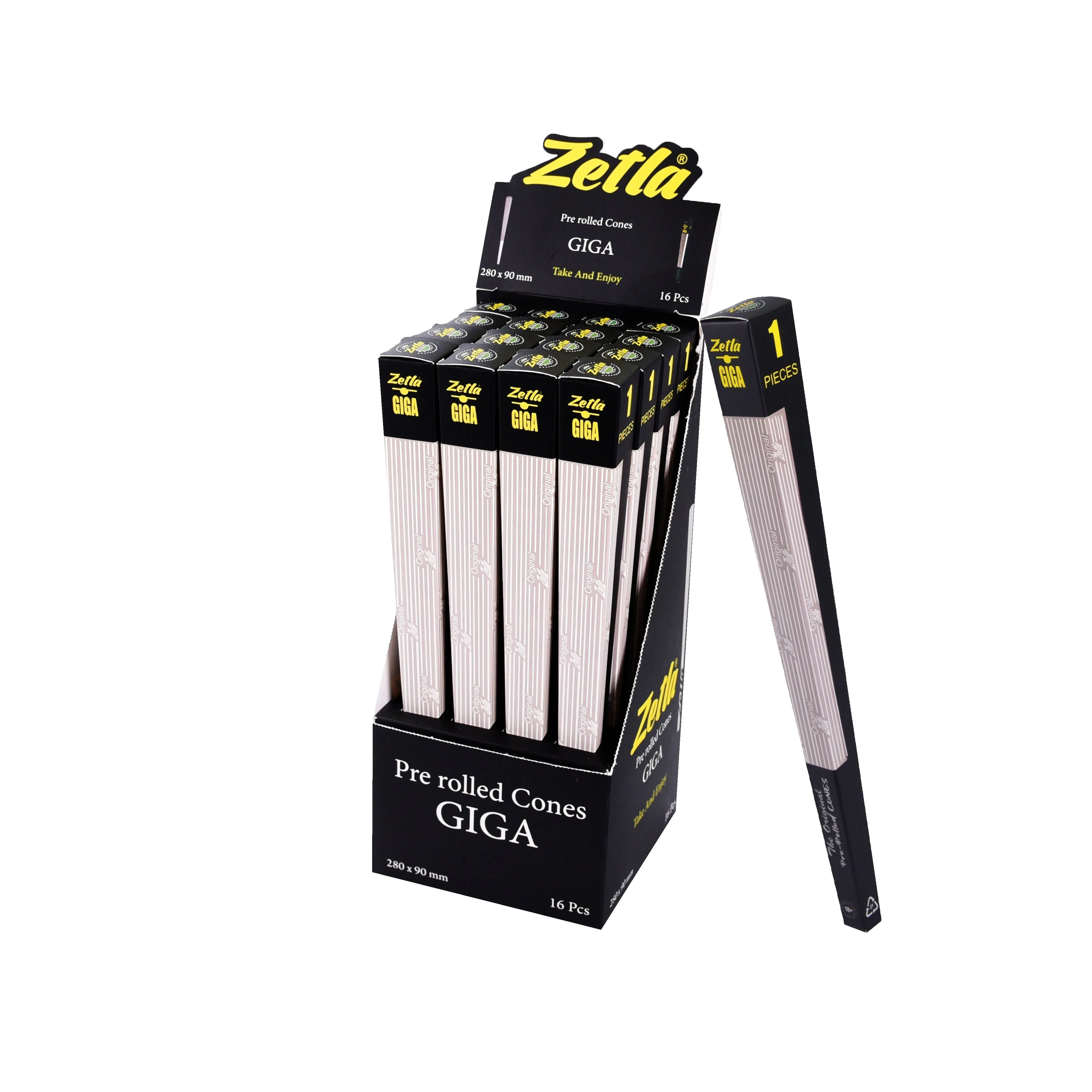 Zetla Pre Rolled Cones Giga White