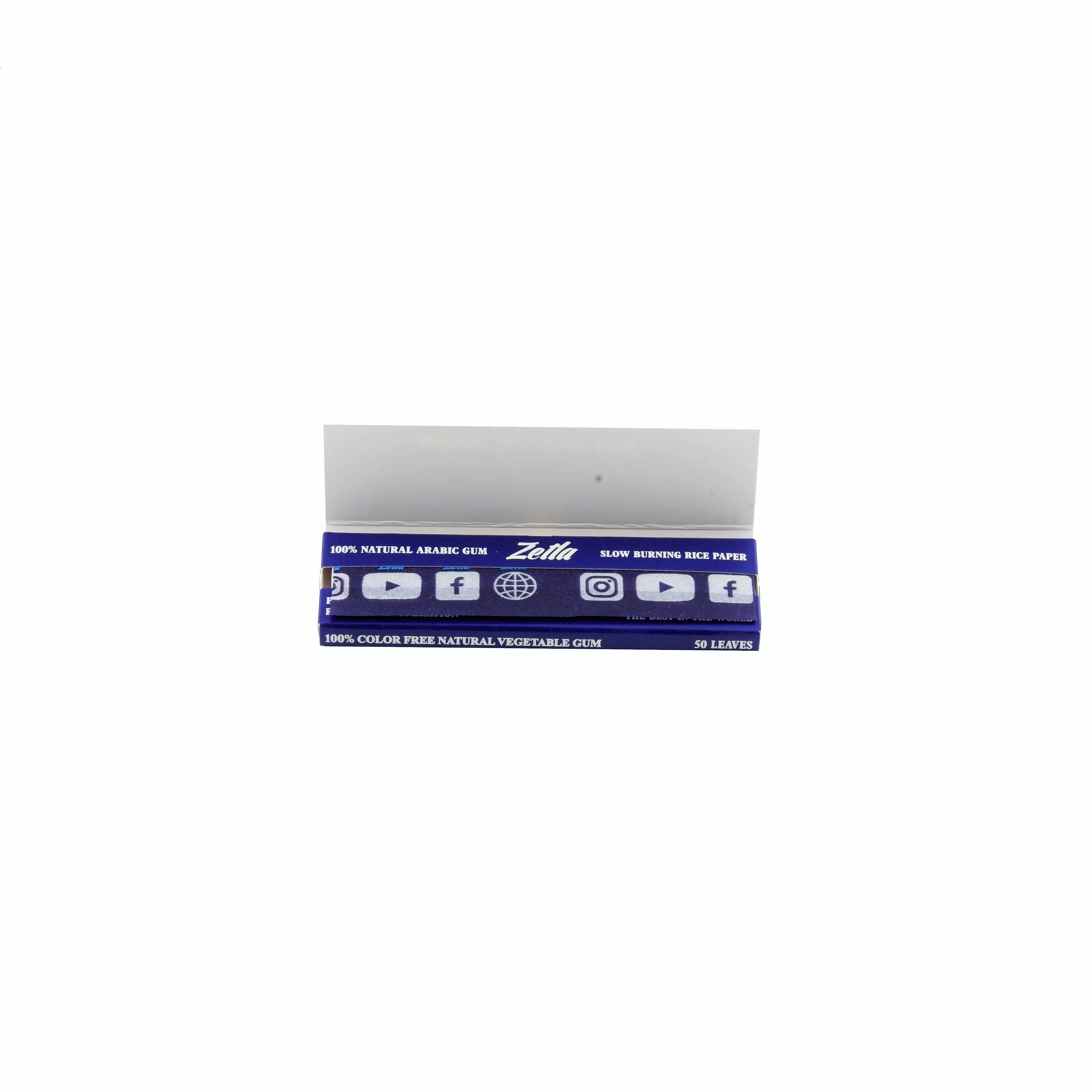 Zetla Rolling Paper Blue Small (100 Packs)