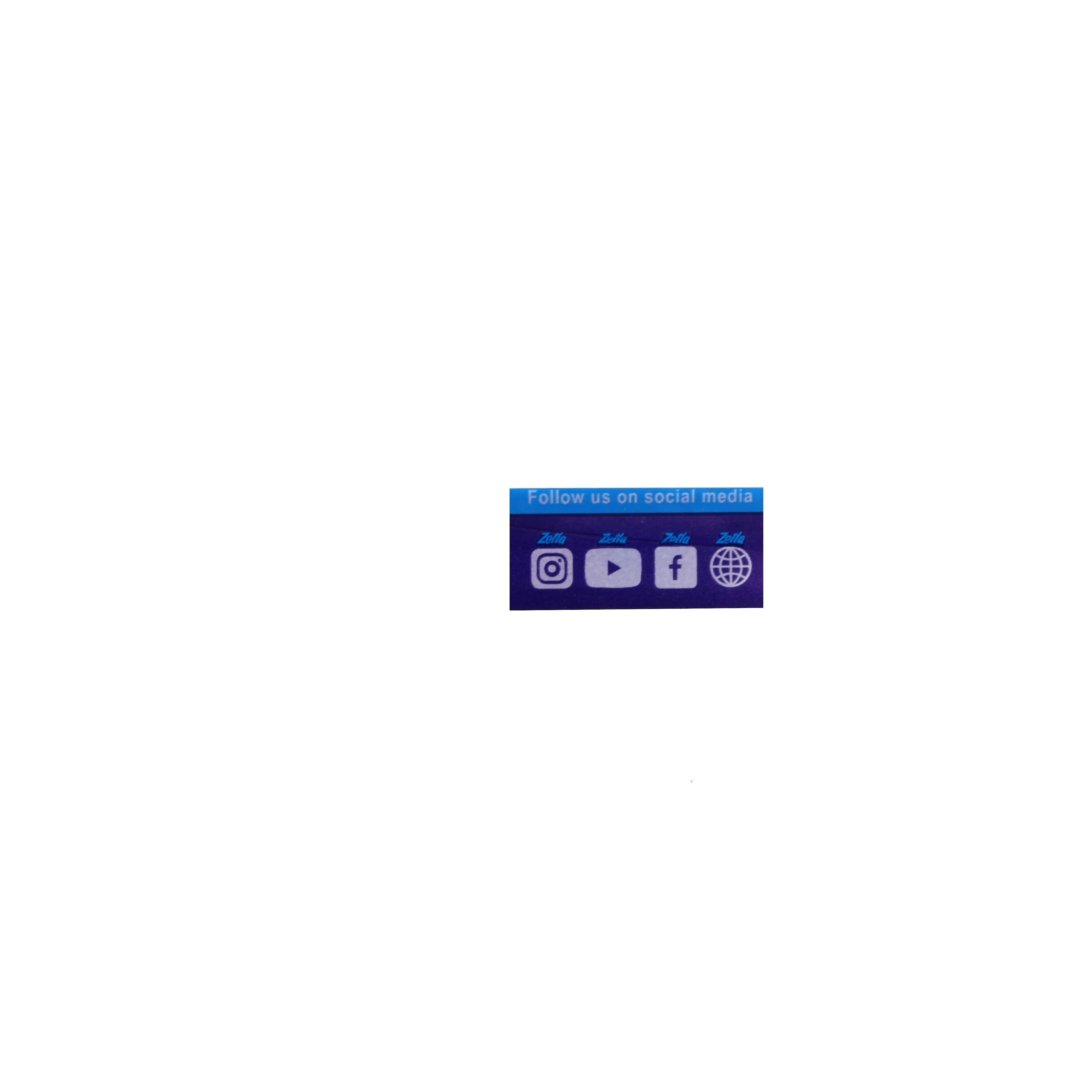 Zetla Rolling Paper Blue Small (100 Packs)
