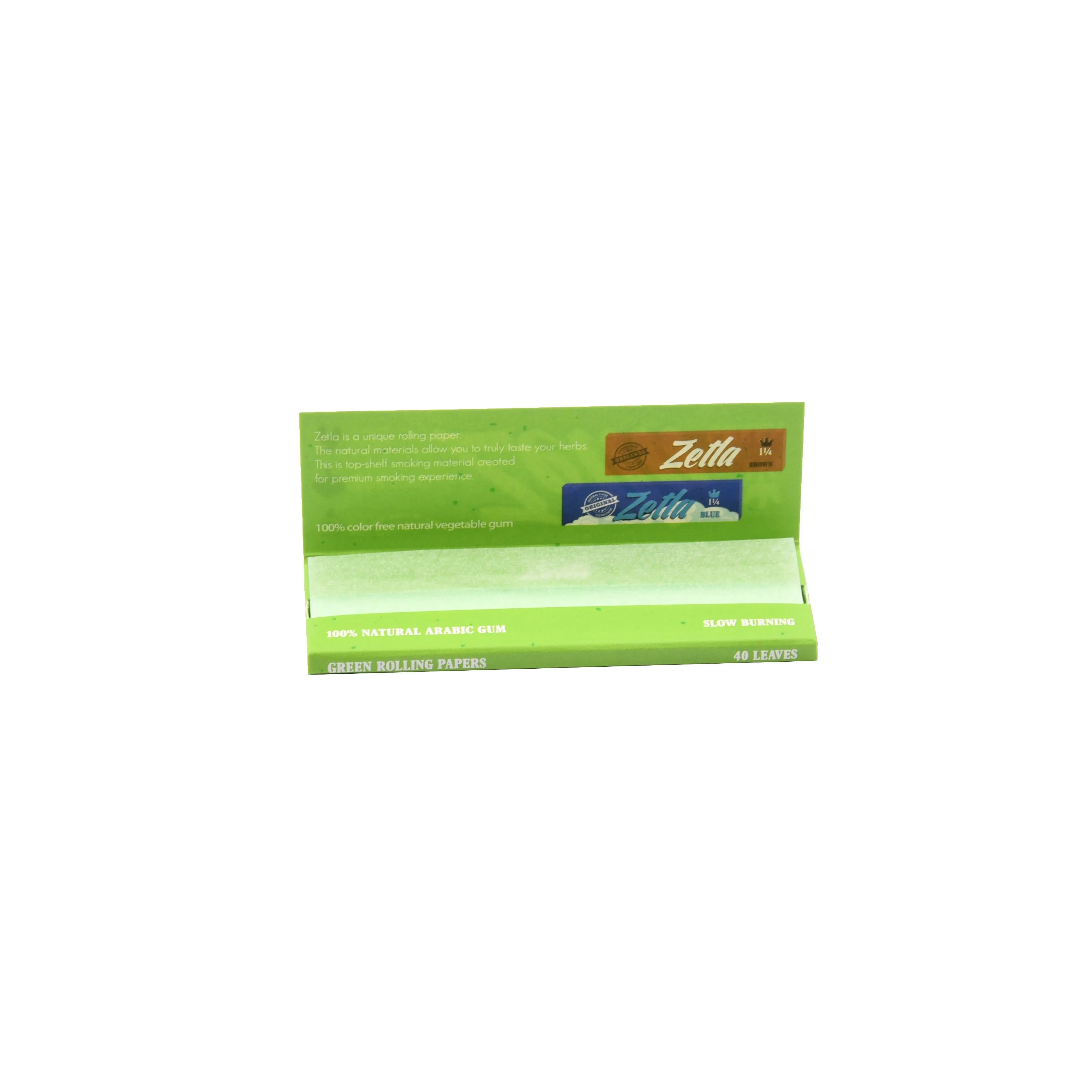 Zetla Rolling Paper Green 1 (50 Packs)
