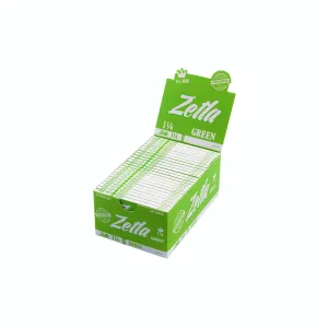 Zetla Rolling Paper Green 1 (50 Packs)