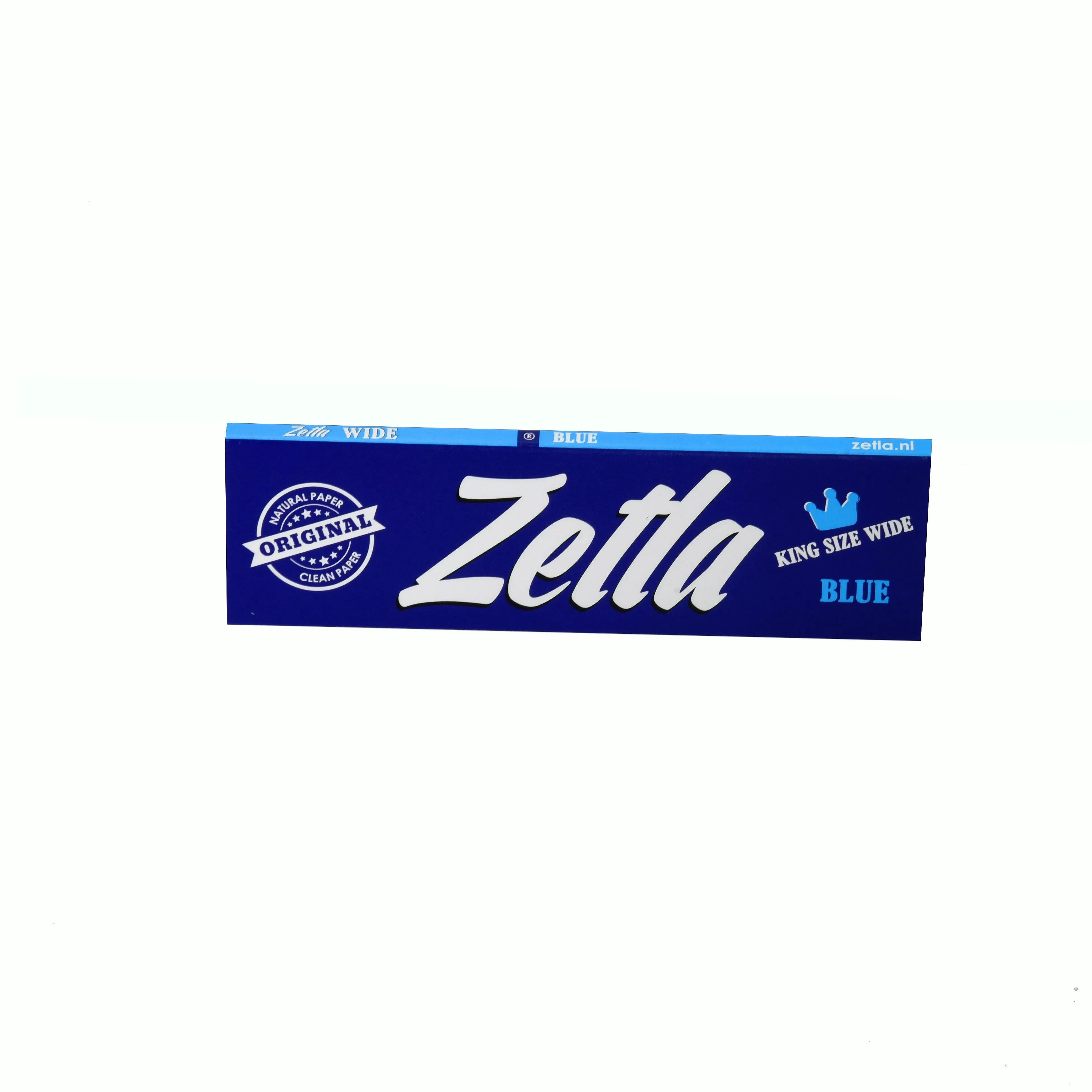 Zetla Rolling Papers Blue King Size Wide (100 Packs)