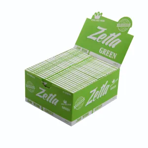 Zetla Rolling Papers Green King Size Wide (50 Packs)